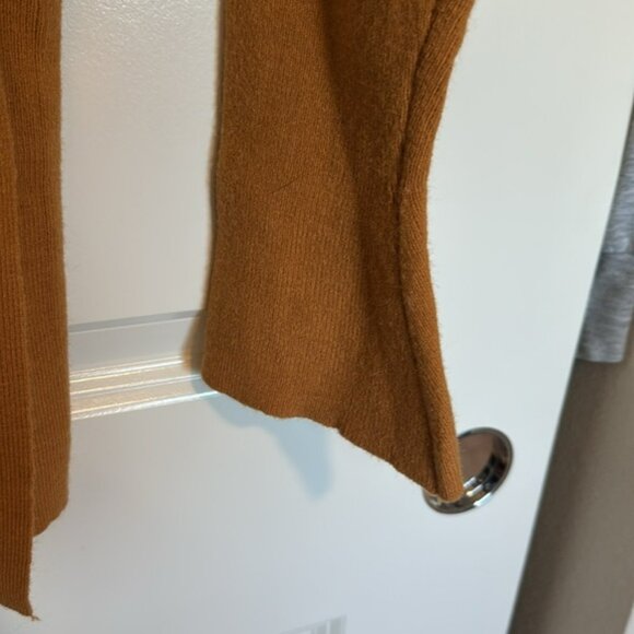 Chic Tan Button-Up Sweater - Picture 4 of 10